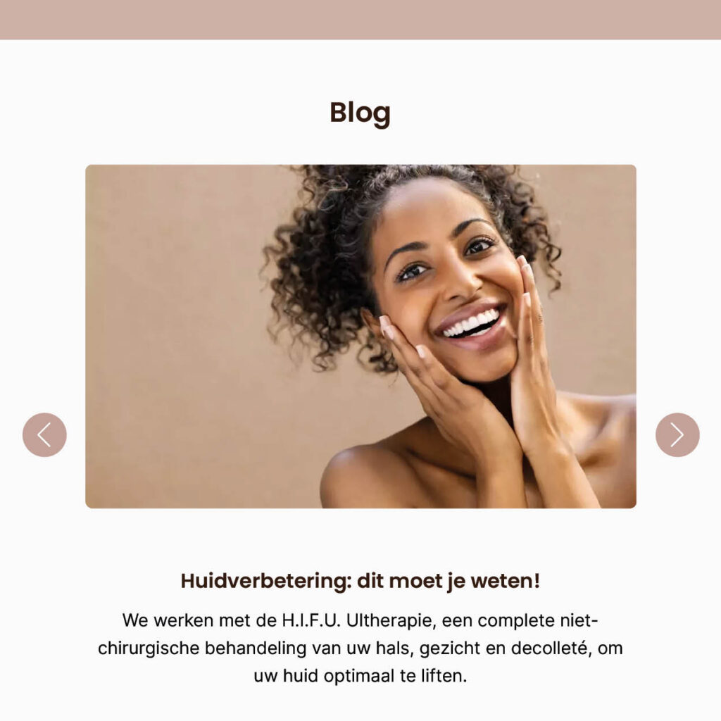 Sandy-Skincare-website